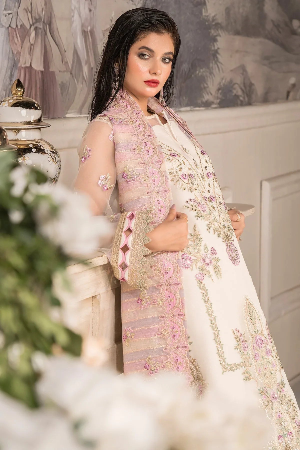 Imrozia Premium | Dilkash Formals | IP-108 Saanjh - Rang-e-Khaas