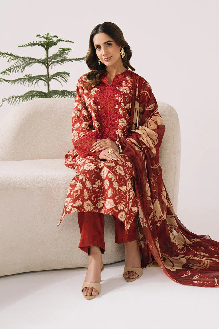 Imrozia Premium | Floral Atelier Lawn | IPL-26 Floral Nocturne