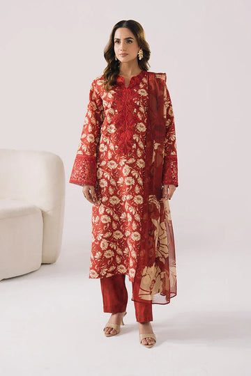 Imrozia Premium | Floral Atelier Lawn | IPL-26 Floral Nocturne