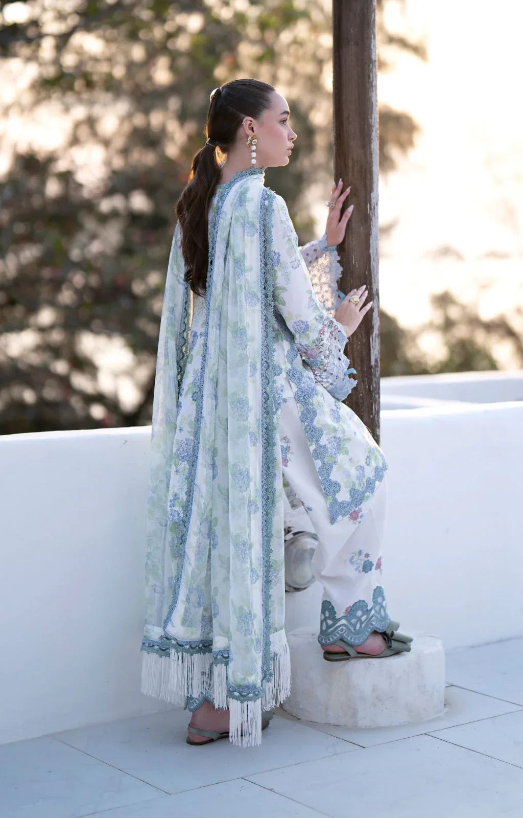 AJR Couture | Printakari Lawn 25 | Isle - Rang-e-Khaas