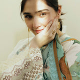 Zara Shahjahan | Coco Lawn Eid Edit 24 | IVORY-D10