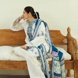 Zara Shahjahan | Coco Lawn Eid Edit 24 | IVORY-D4