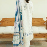 Zara Shahjahan | Coco Lawn Eid Edit 24 | IVORY-D4