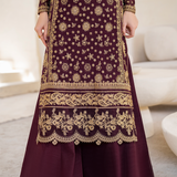 IZNIK Chinon Vol-02 Embroidered Chiffon 3Pc Suit CC-42 - Rang-e-Khaas