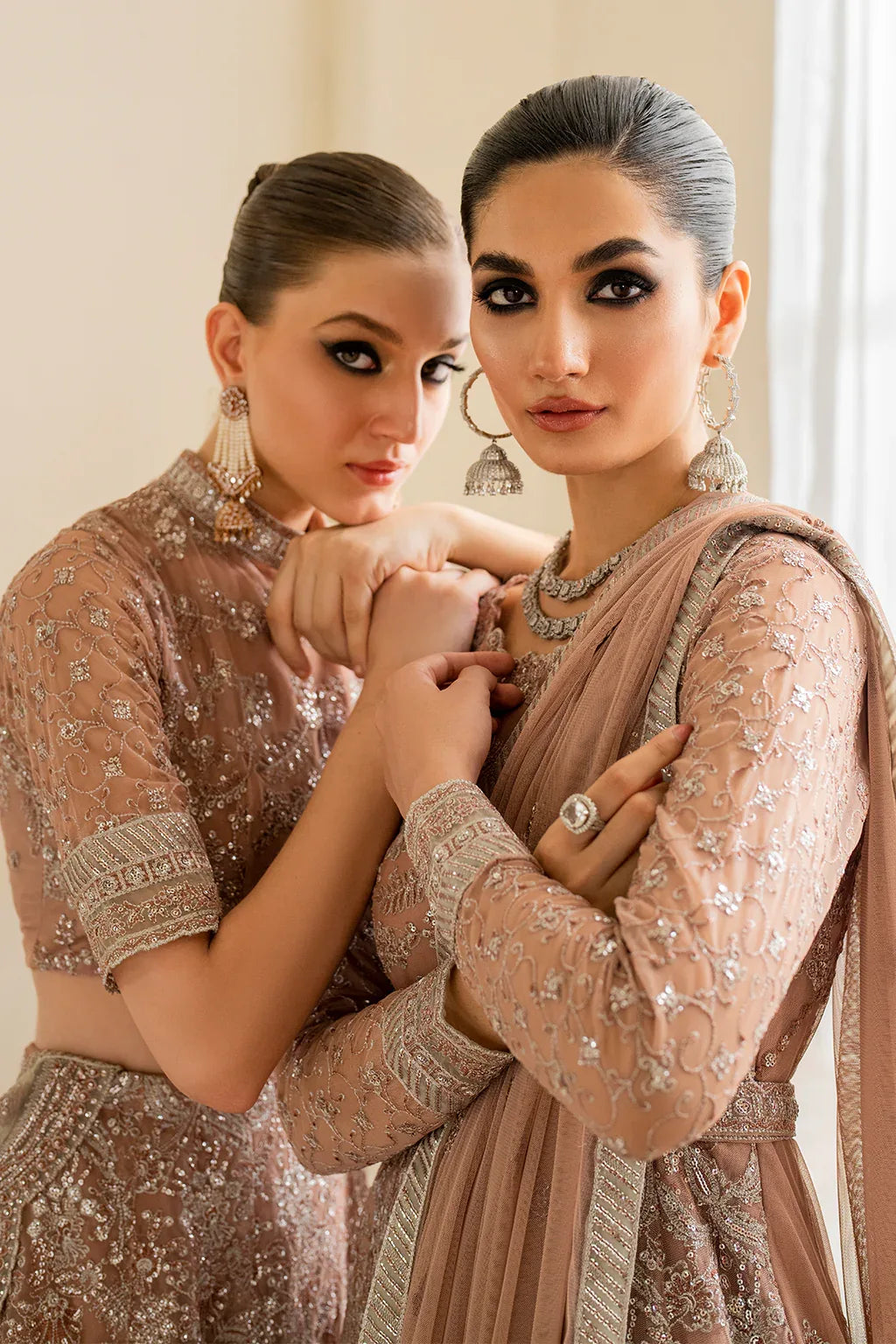 IZNIK Chinon Vol-02 Embroidered Net 3Pc Suit CC-43 - Rang-e-Khaas