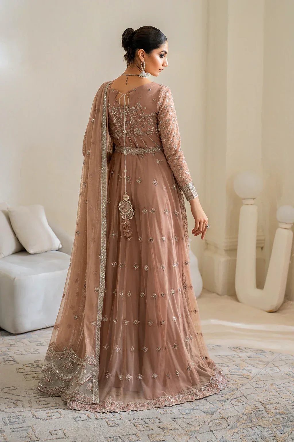 IZNIK Chinon Vol-02 Embroidered Net 3Pc Suit CC-43 - Rang-e-Khaas