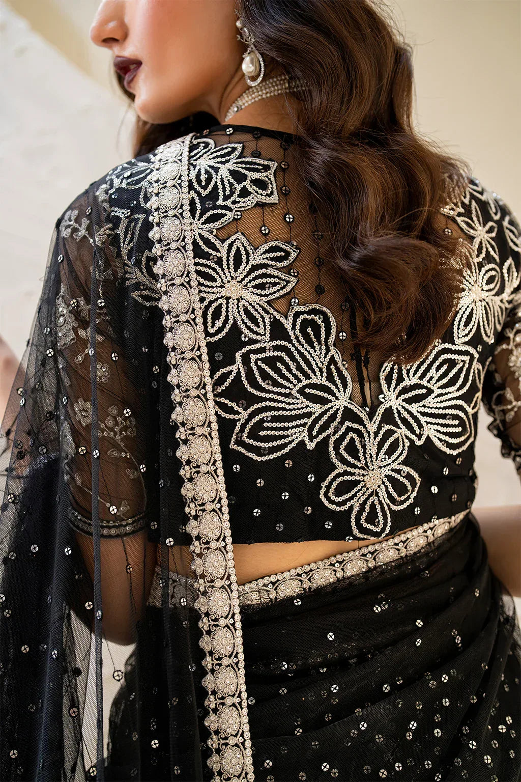 IZNIK Chinon Vol-02 Embroidered Net 3Pc Suit CC-50 - Rang-e-Khaas