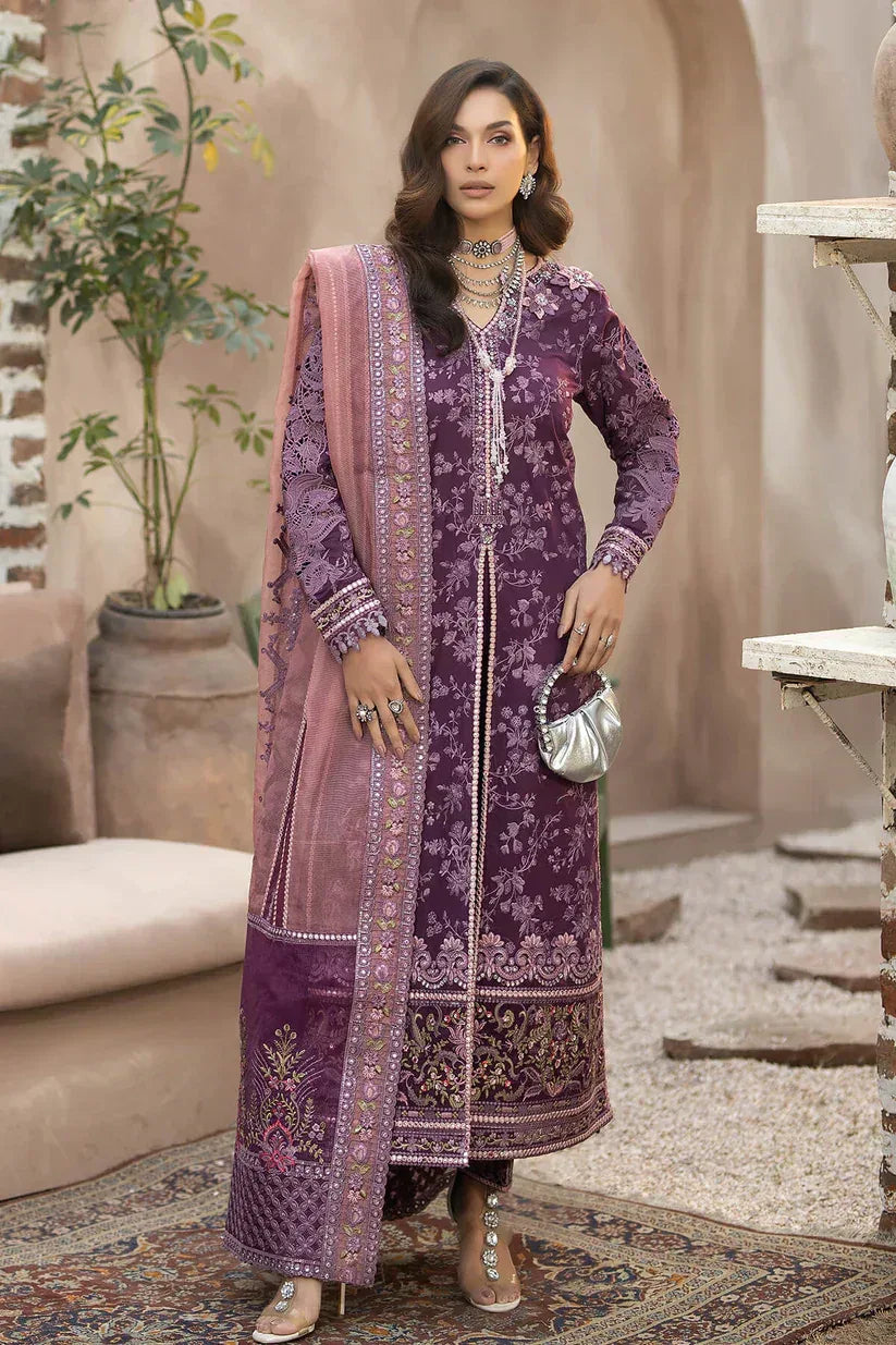 Imrozia Premium | Gulposh Luxury Lawn 24 | S.L 43 Amayrah - Rang-e-Khaas