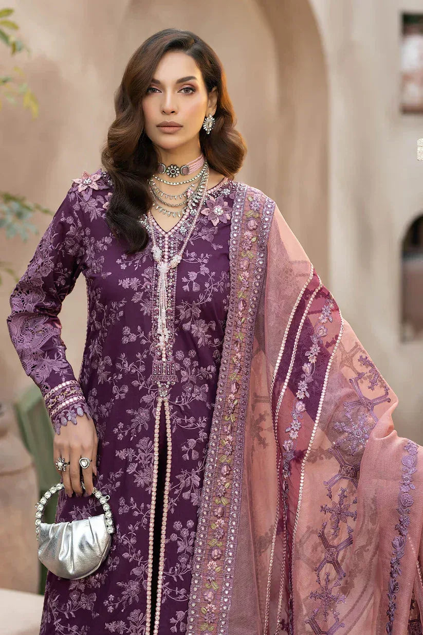Imrozia Premium | Gulposh Luxury Lawn 24 | S.L 43 Amayrah - Rang-e-Khaas