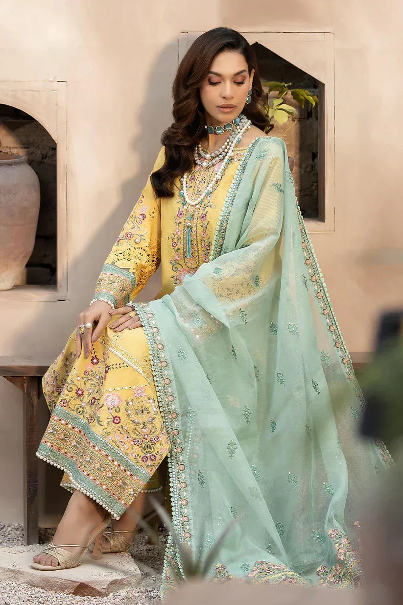 Imrozia Premium | Gulposh Luxury Lawn 24 | S.L 44 Zaira - Rang-e-Khaas