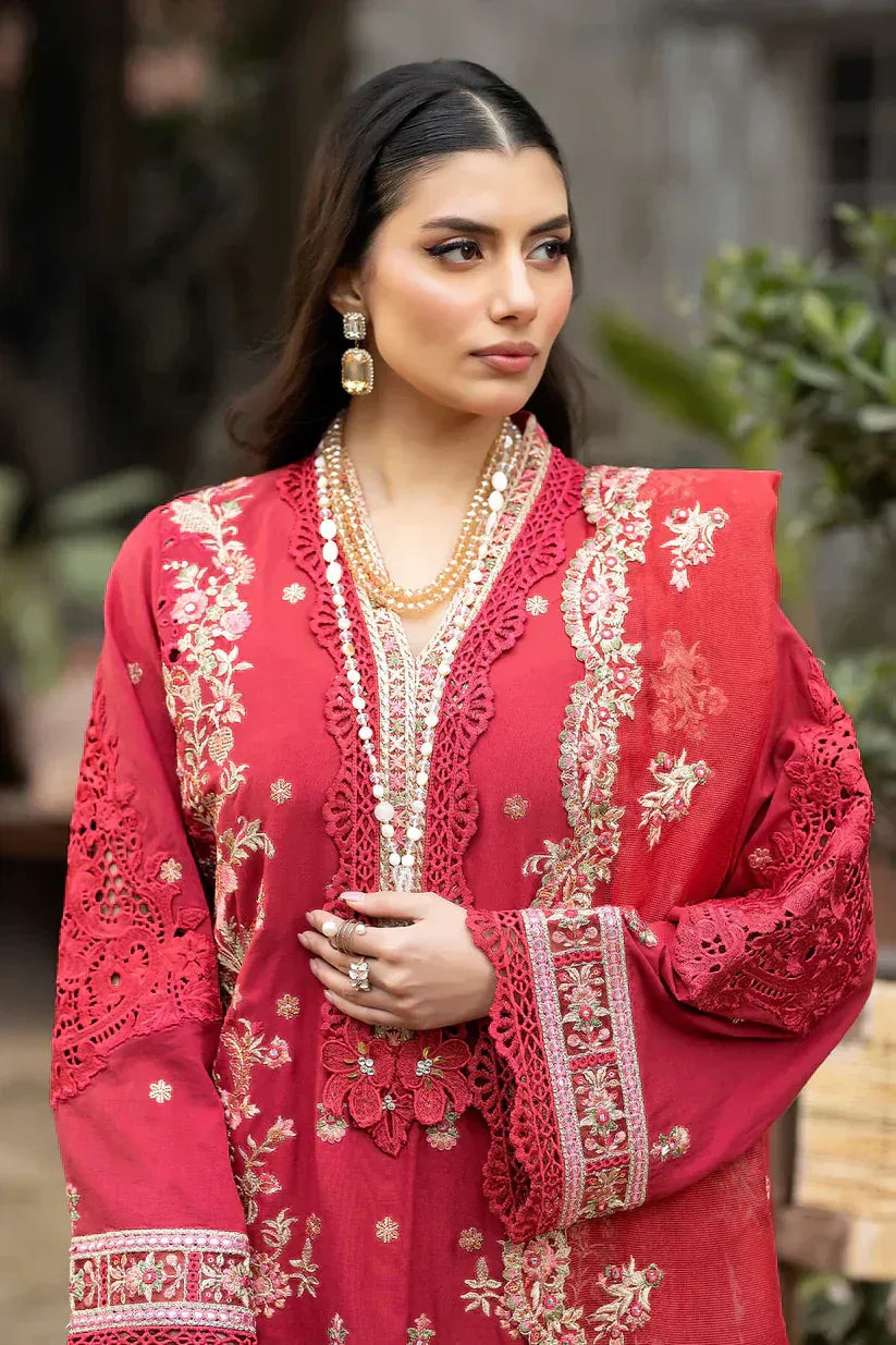Imrozia Premium | Gulposh Luxury Lawn 24 | S.L 46 Amal - Rang-e-Khaas