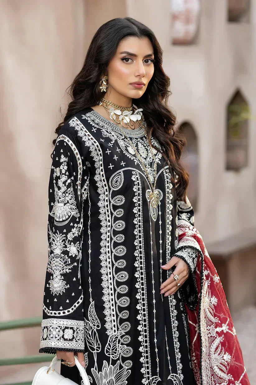 Imrozia Premium | Gulposh Luxury Lawn 24 | S.L 48 Aafia - Rang-e-Khaas