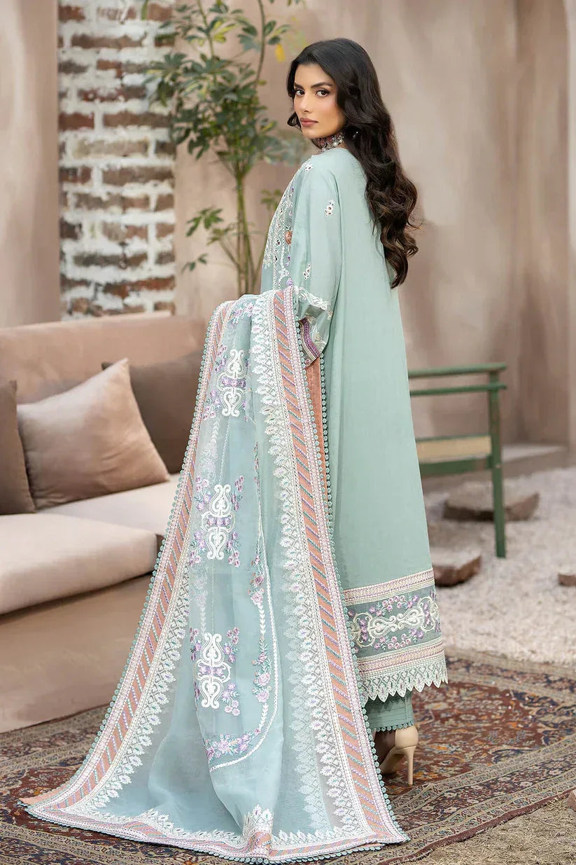 Imrozia Premium | Gulposh Luxury Lawn 24 | S.L 49 Mirha - Rang-e-Khaas