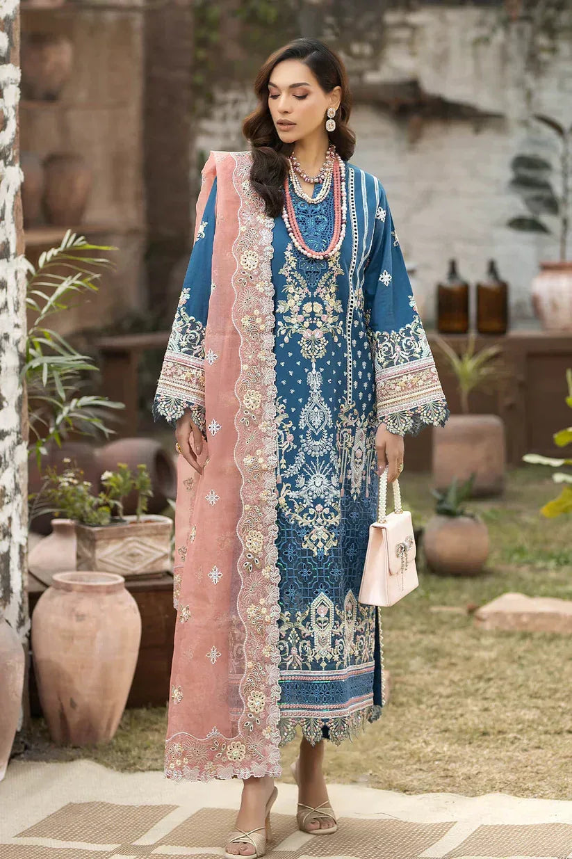 Imrozia Premium | Gulposh Luxury Lawn 24 | S.L 42 Hana - Rang-e-Khaas