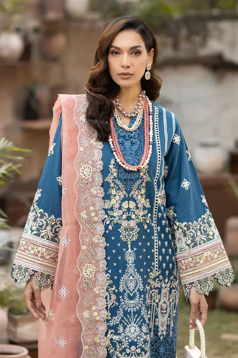 Imrozia Premium | Gulposh Luxury Lawn 24 | S.L 42 Hana - Rang-e-Khaas