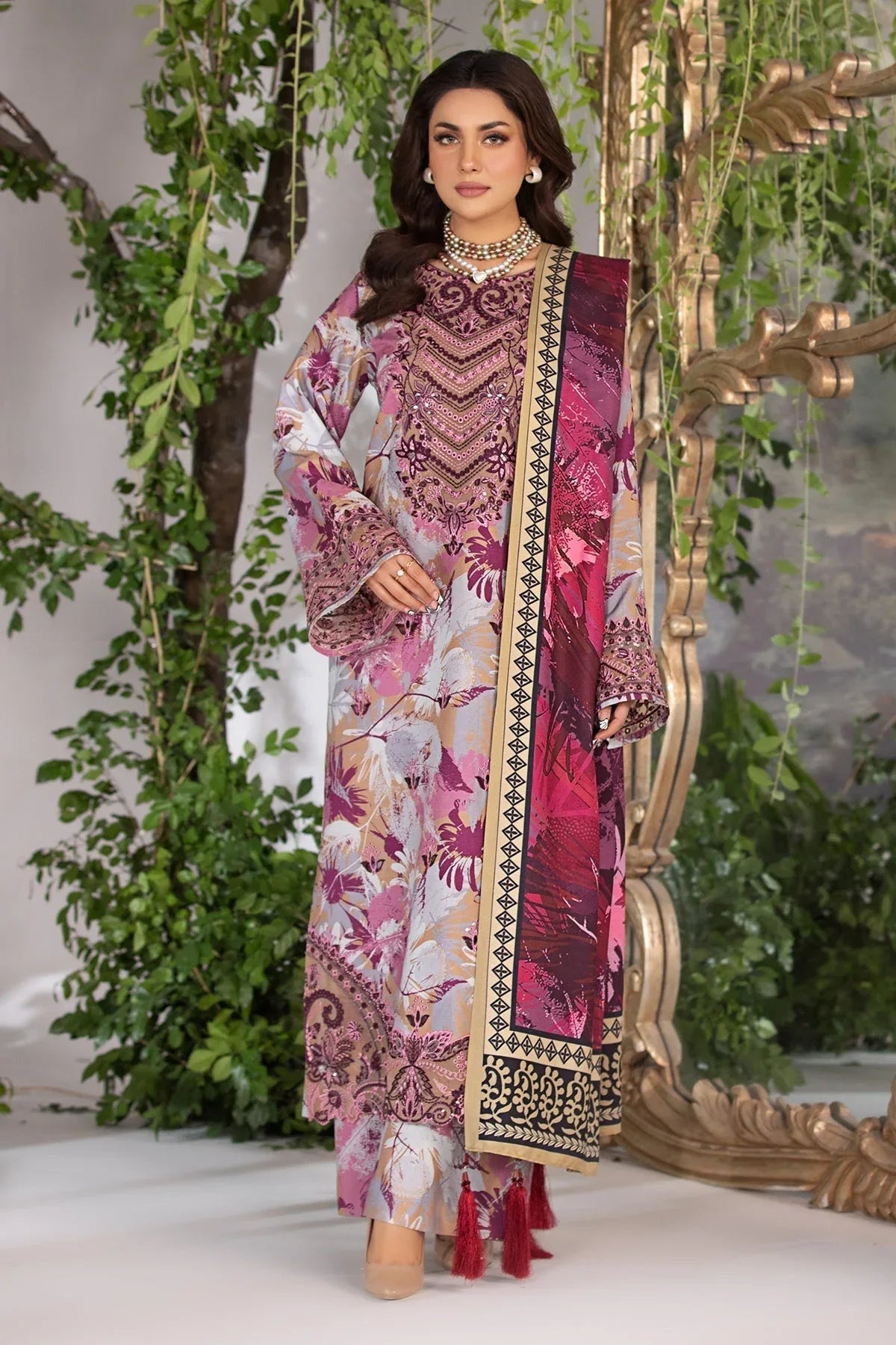 Imrozia Premium | Masakali Winter Pret | I.P-78 Abroo - Rang-e-Khaas