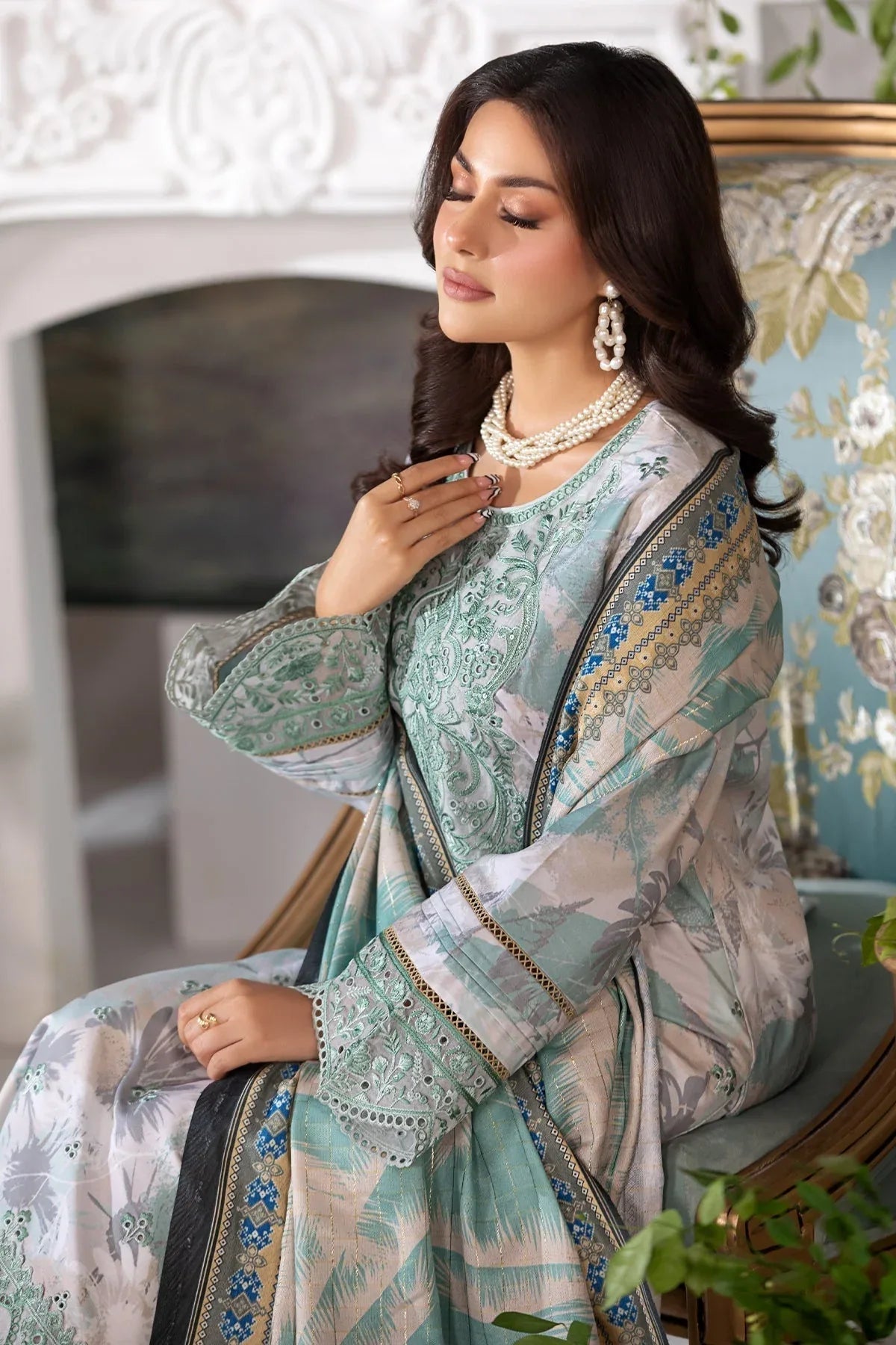 Imrozia Premium | Masakali Winter Pret | I.P-83 Mahnoor - Rang-e-Khaas