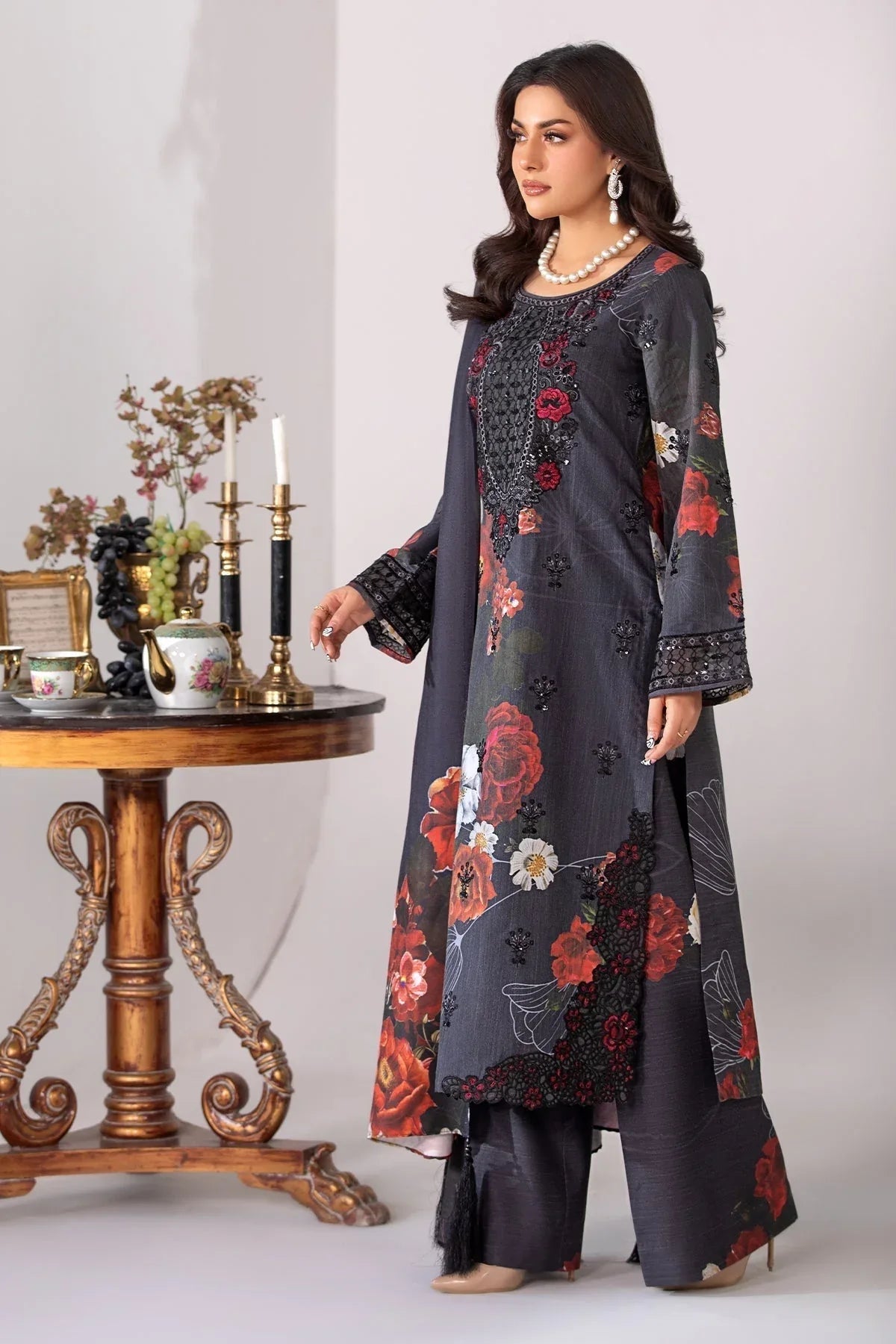 Imrozia Premium | Masakali Winter Pret | I.P-84 Kajal - Rang-e-Khaas
