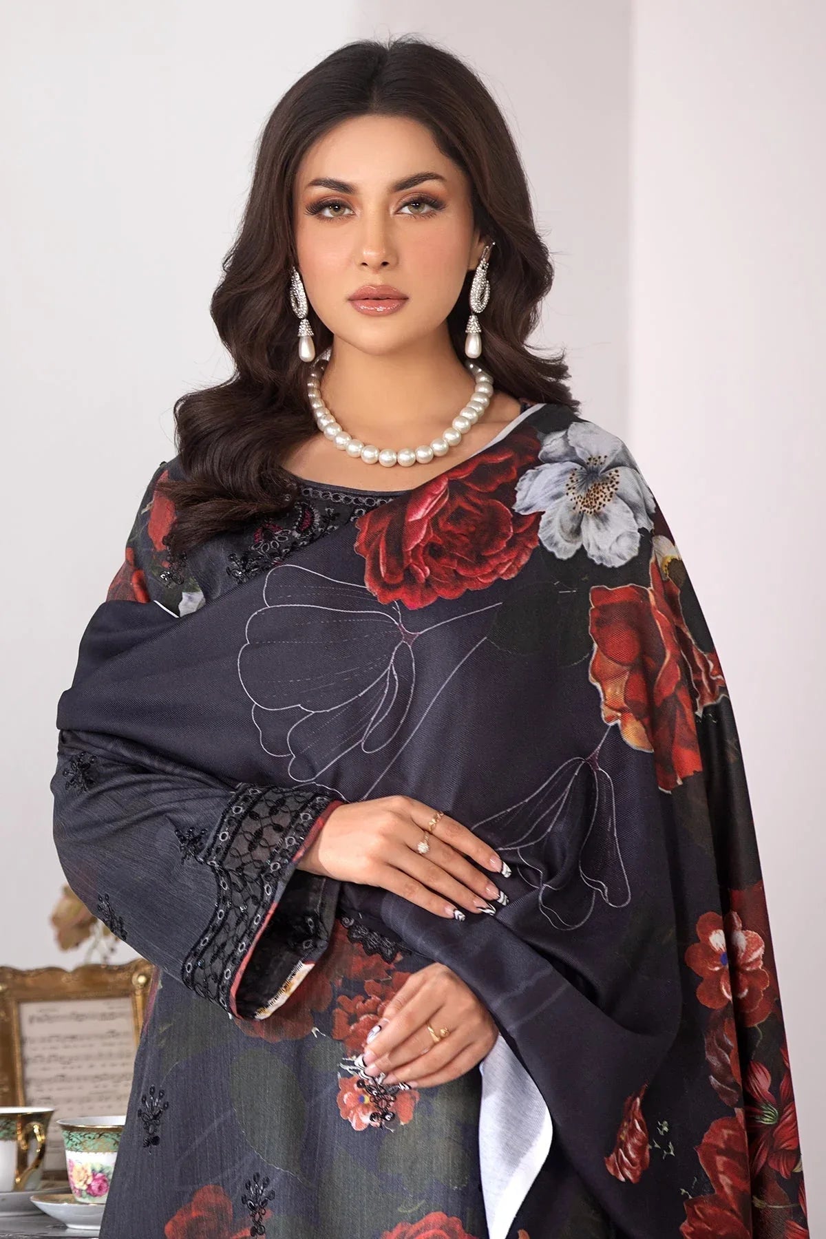 Imrozia Premium | Masakali Winter Pret | I.P-84 Kajal - Rang-e-Khaas