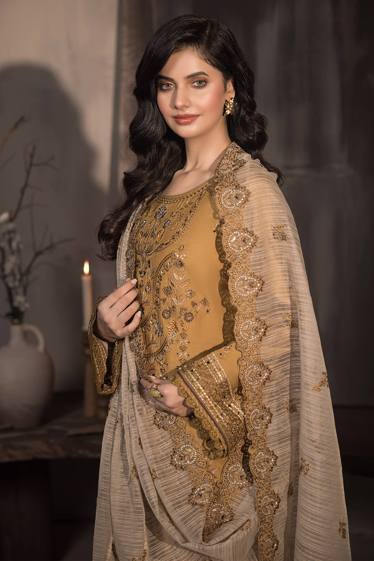 Imrozia Premium | Sehar Winter Collection | I.P-70 Sunheri