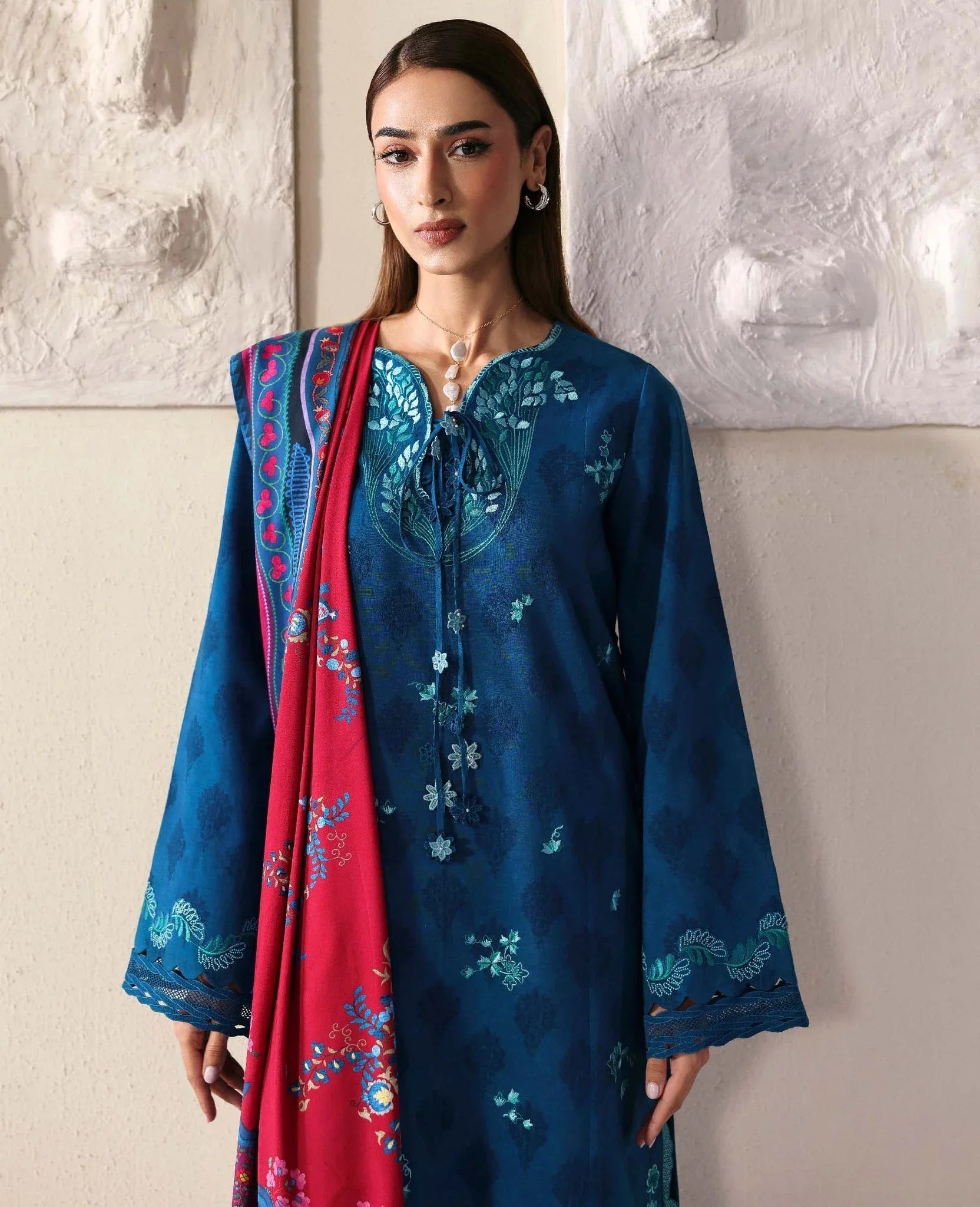Republic Womenswear | Basics Winter 25 | Isaline - Rang-e-Khaas