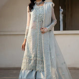 Ittehad | Dilruba Wedding Formals | ESDR75-SUT-BLU - Rang-e-Khaas