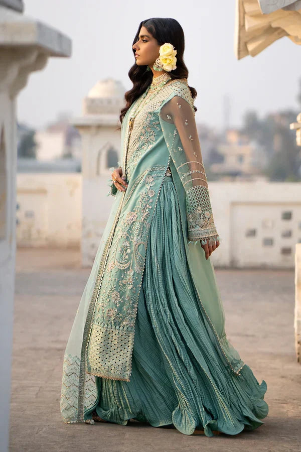 Ittehad | Dilruba Wedding Formals | ESDR76-SUT-GRN - Rang-e-Khaas