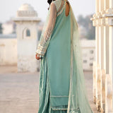 Ittehad | Dilruba Wedding Formals | ESDR76-SUT-GRN - Rang-e-Khaas