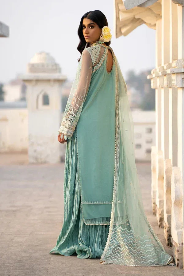 Ittehad | Dilruba Wedding Formals | ESDR76-SUT-GRN - Rang-e-Khaas