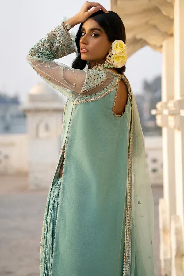 Ittehad | Dilruba Wedding Formals | ESDR76-SUT-GRN - Rang-e-Khaas