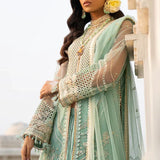 Ittehad | Dilruba Wedding Formals | ESDR76-SUT-GRN - Rang-e-Khaas
