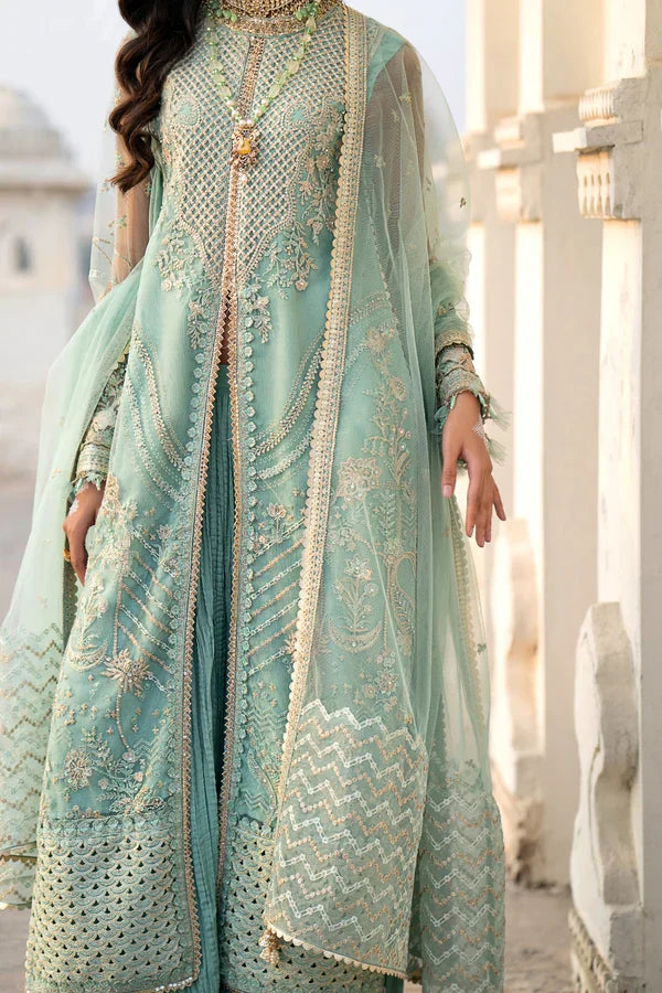 Ittehad | Dilruba Wedding Formals | ESDR76-SUT-GRN - Rang-e-Khaas