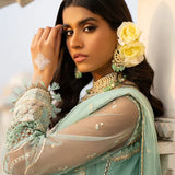 Ittehad | Dilruba Wedding Formals | ESDR76-SUT-GRN - Rang-e-Khaas