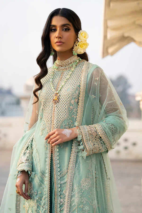 Ittehad | Dilruba Wedding Formals | ESDR76-SUT-GRN - Rang-e-Khaas