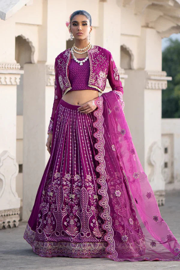 Ittehad | Dilruba Wedding Formals | ESDR77-SUT-PUP - Rang-e-Khaas
