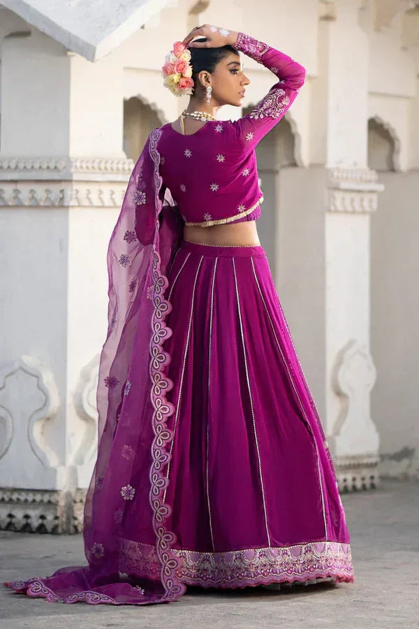 Ittehad | Dilruba Wedding Formals | ESDR77-SUT-PUP - Rang-e-Khaas