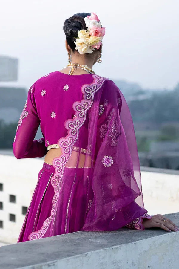 Ittehad | Dilruba Wedding Formals | ESDR77-SUT-PUP - Rang-e-Khaas