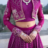 Ittehad | Dilruba Wedding Formals | ESDR77-SUT-PUP - Rang-e-Khaas
