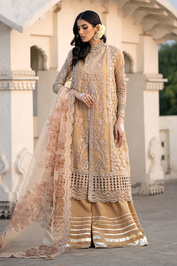 Ittehad | Dilruba Wedding Formals | ESDR78-SUT-BGE - Rang-e-Khaas