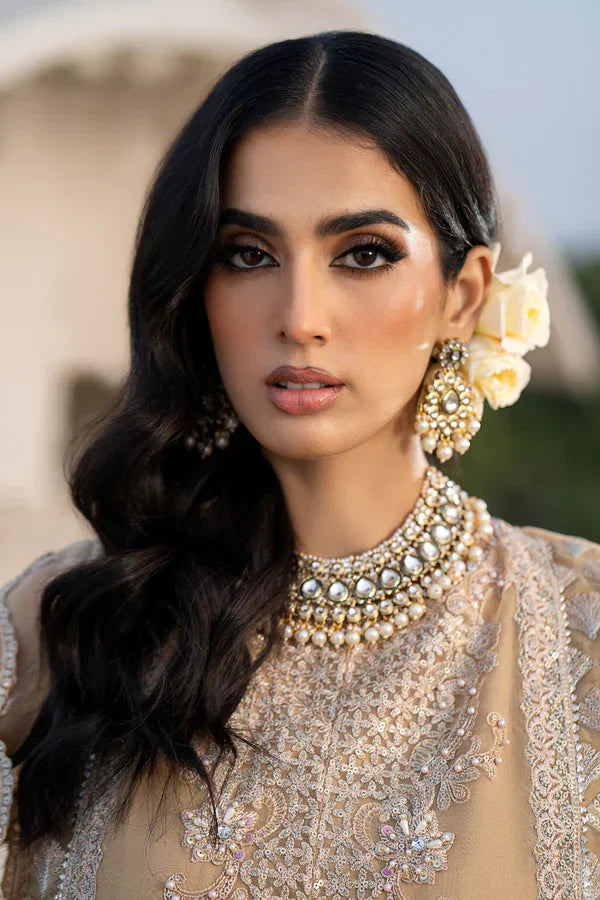 Ittehad | Dilruba Wedding Formals | ESDR78-SUT-BGE - Rang-e-Khaas