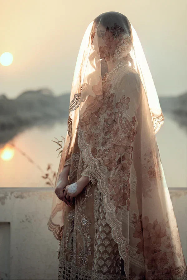 Ittehad | Dilruba Wedding Formals | ESDR78-SUT-BGE - Rang-e-Khaas