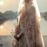 Ittehad | Dilruba Wedding Formals | ESDR78-SUT-BGE - Rang-e-Khaas