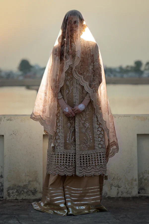 Ittehad | Dilruba Wedding Formals | ESDR78-SUT-BGE - Rang-e-Khaas