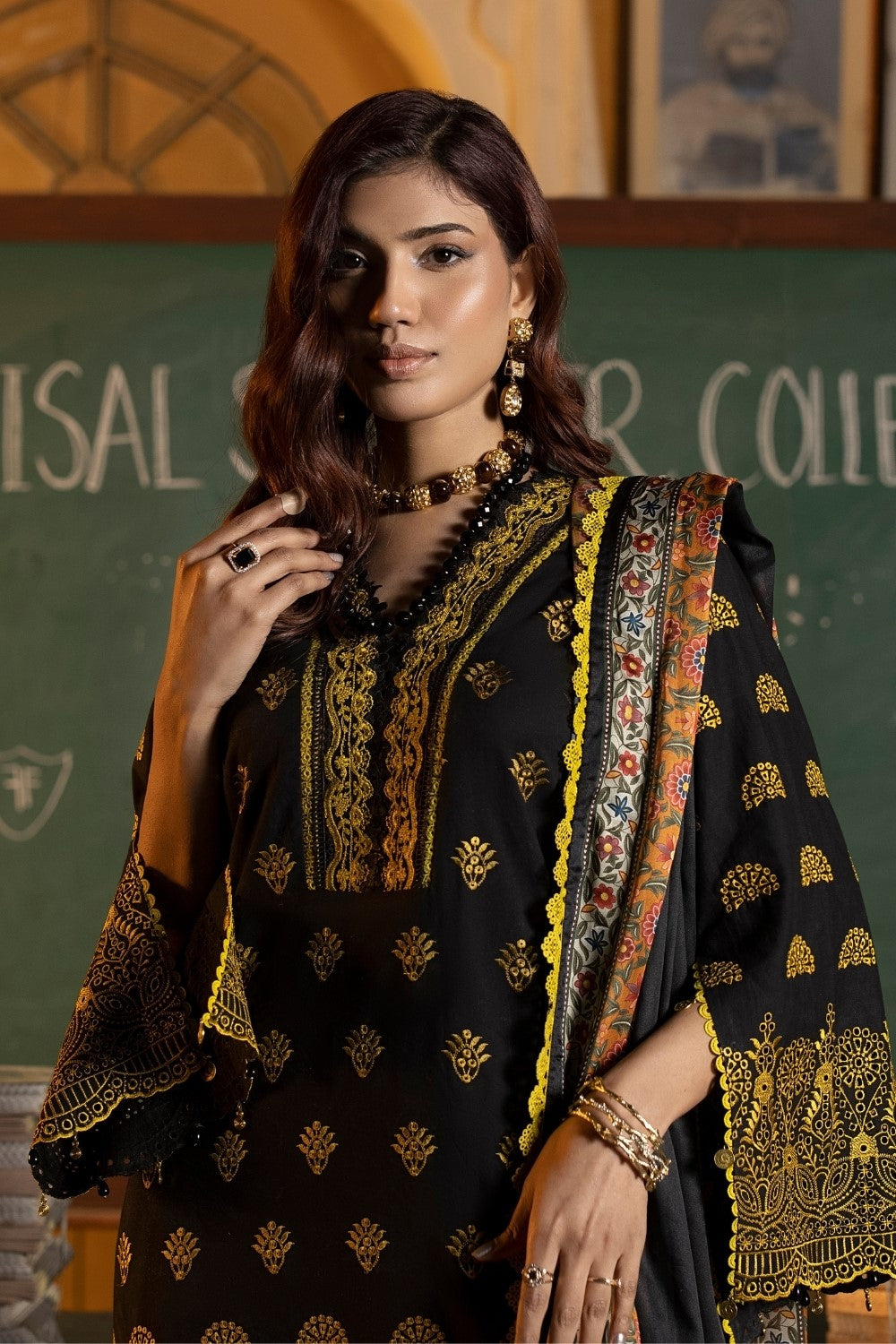 Ittehad | Embroidered Lawn | I-12 - Rang-e-Khaas