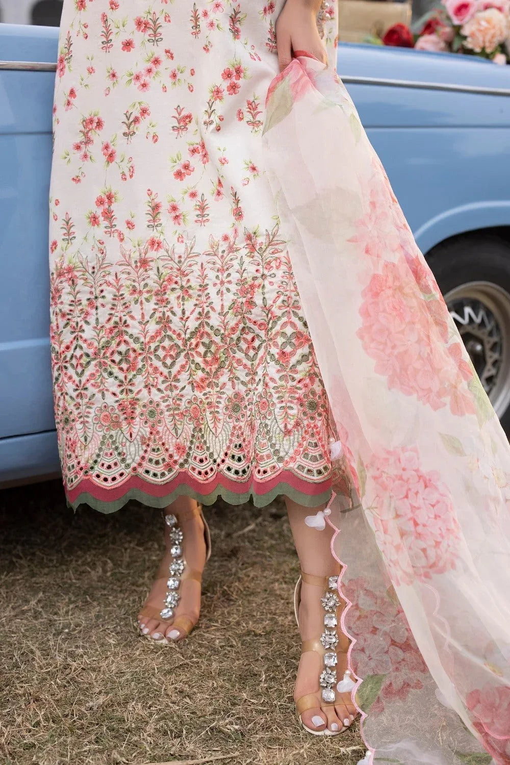 Ittehad | Embroidered Lawn | I-14 - Rang-e-Khaas