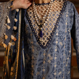 Ittehad | Embroidered Lawn | I-15 - Rang-e-Khaas