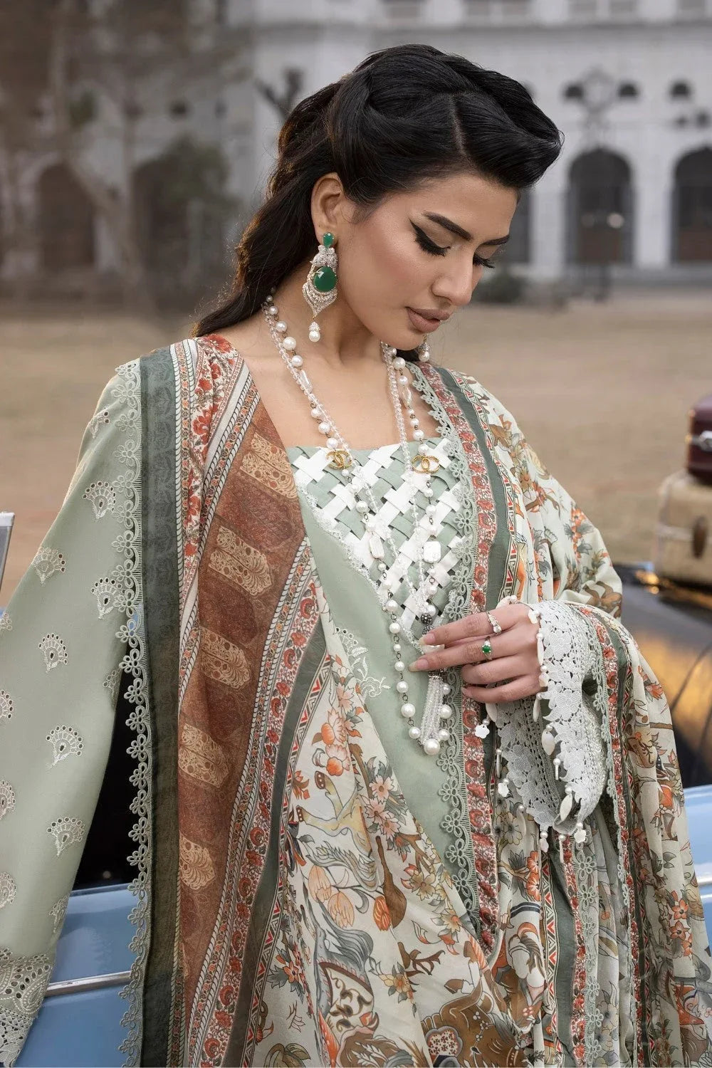 Ittehad | Embroidered Lawn | I-16 - Rang-e-Khaas