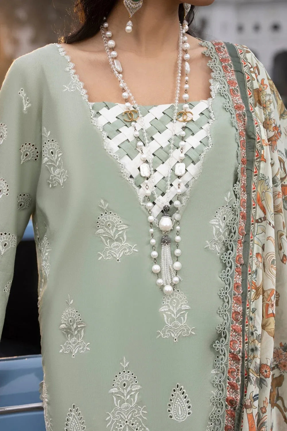 Ittehad | Embroidered Lawn | I-16 - Rang-e-Khaas