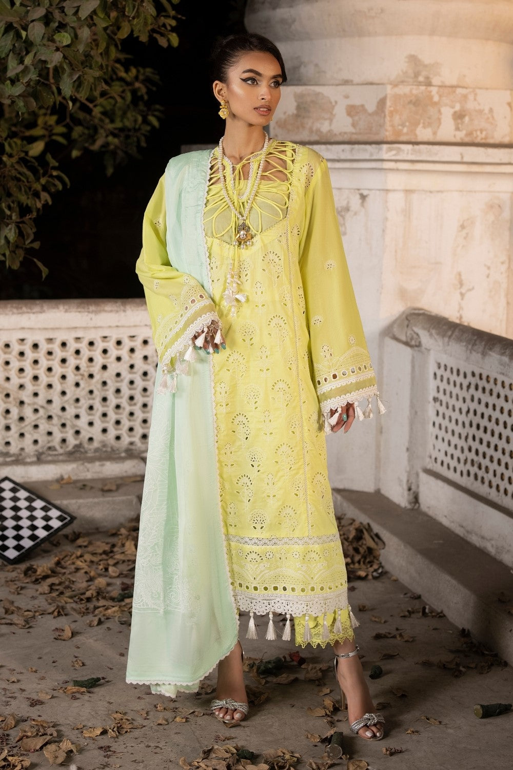 Ittehad | Embroidered Lawn | I-17 - Rang-e-Khaas