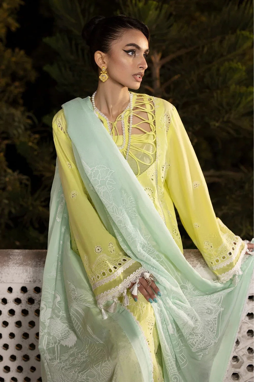 Ittehad | Embroidered Lawn | I-17 - Rang-e-Khaas